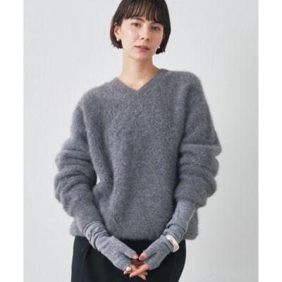 Whim Gazette(ウィム ガゼット)のファーVプルオーバー通販 | 集英社