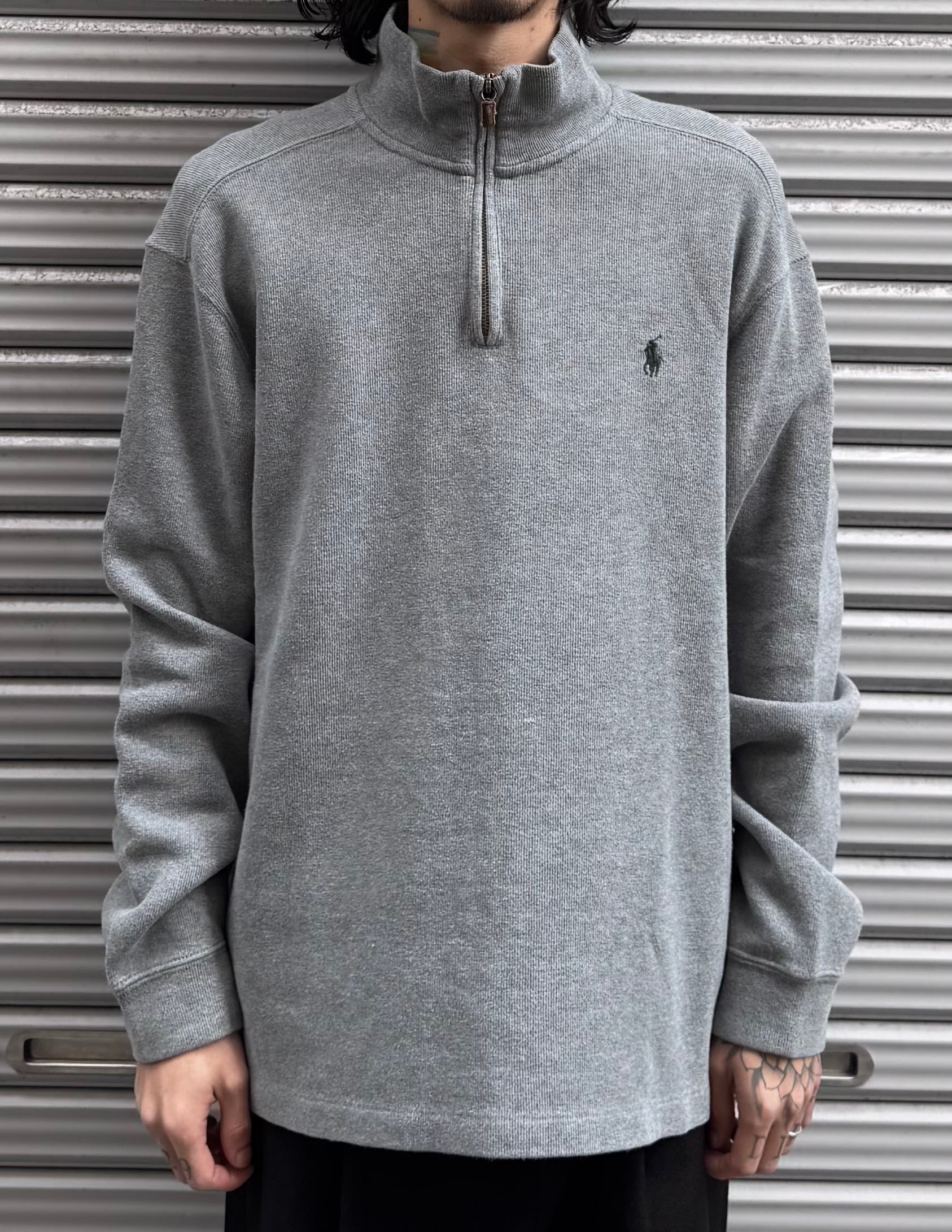 90's「POLO by Ralph Lauren」ハーフジップニット – FUJI STORE