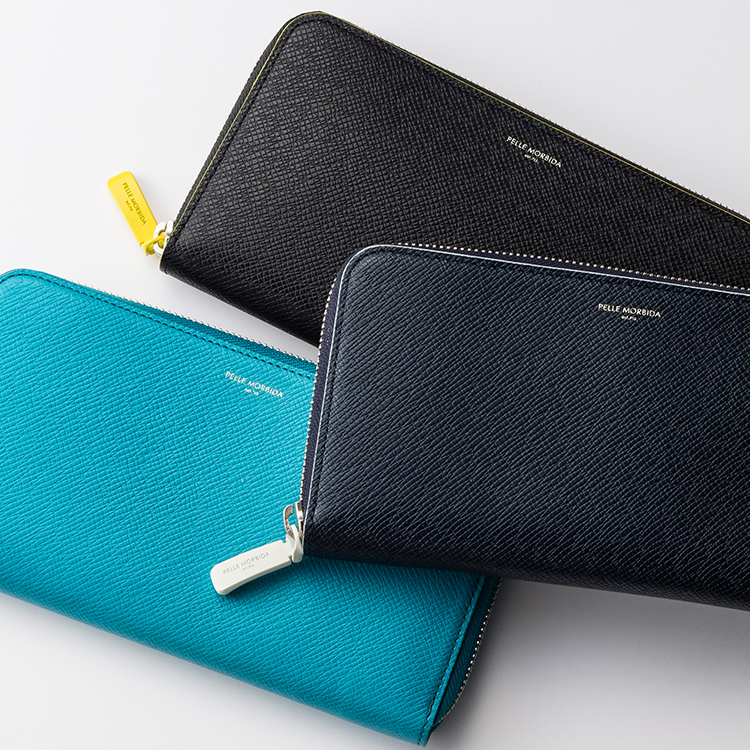 PELLE MORBIDA】barca ラウンドジップレザーウォレット BA311 | 藤巻百貨店