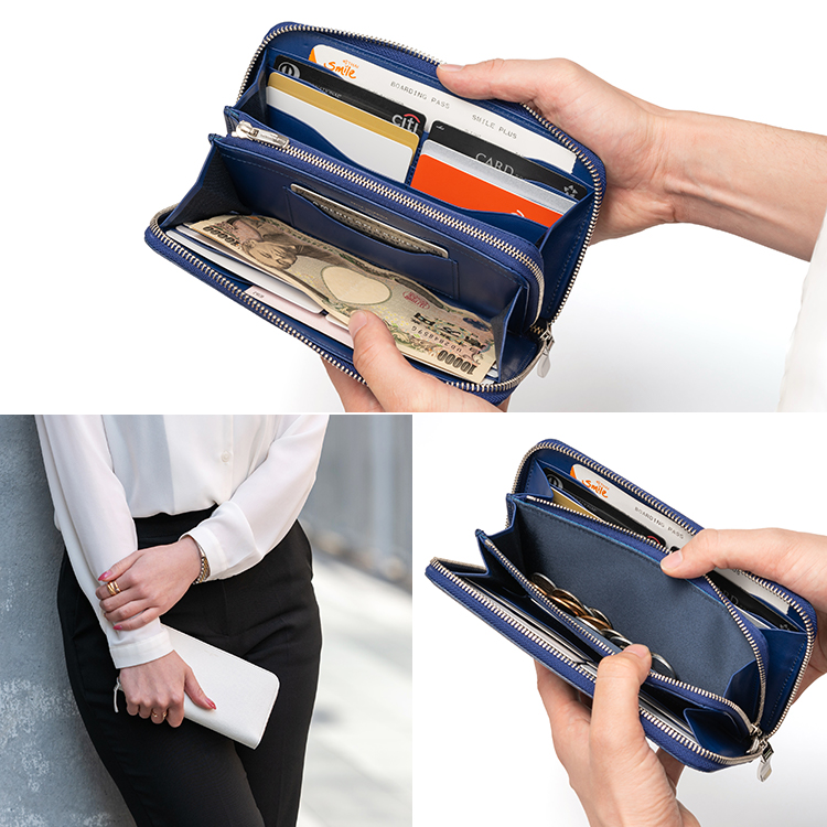 PELLE MORBIDA】barca ラウンドジップレザーウォレット BA311 | 藤巻百貨店