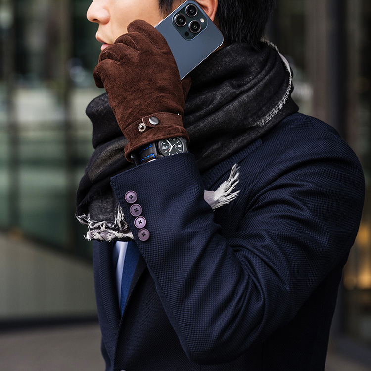 KURODA】ピッグスエード メンズ手袋 | 藤巻百貨店