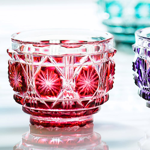 島津薩摩切子】猪口 typeC | 藤巻百貨店