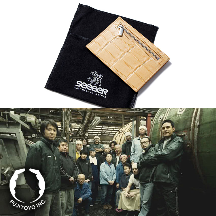 SEEGER】クロコヌメ革フラグメントケース PROMETHEUS | 藤巻百貨店