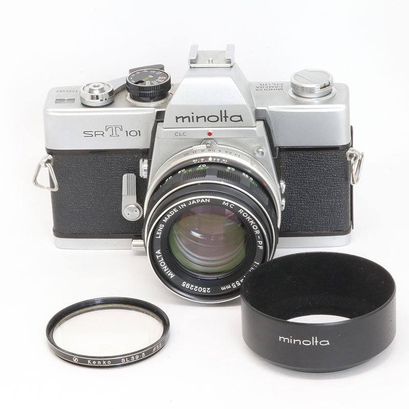 買取 質屋 藤千商店 ジャンク品！ MINOLTA ミノルタ SRT101 フイルム