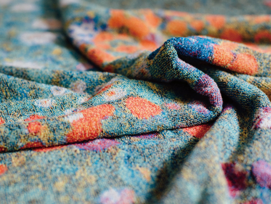 五彩織り クリムト「農家の庭」 – FUJITAKA TOWEL GINZA