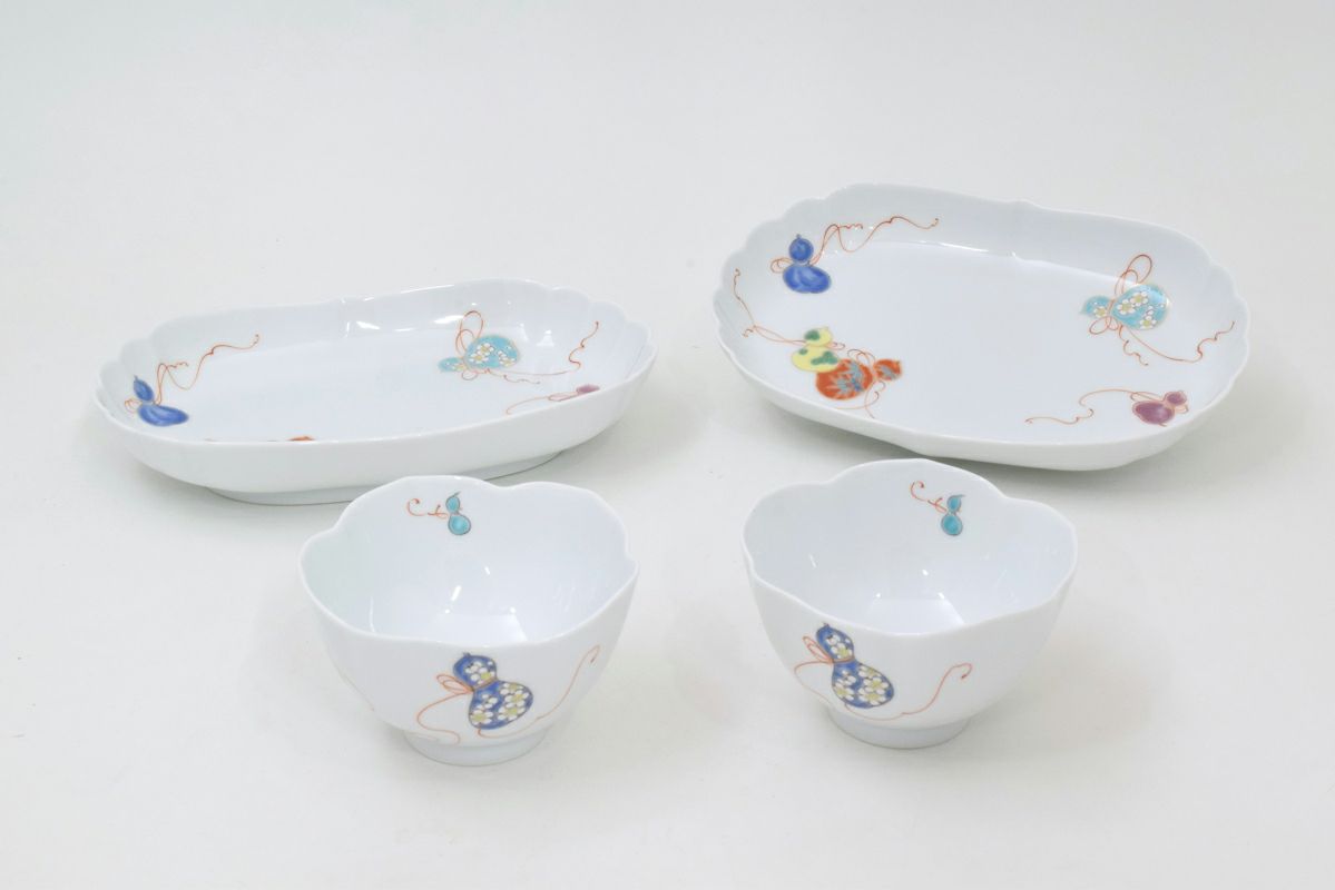 花鳥外黄 ボンボニエール | 有田焼 深川製磁｜公式オンラインストア