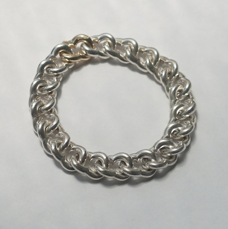 GIFTED / IMPLOSION CURVE CHAIN BRACELET Φ3.5 YGC – Fuligo / Fuligoshed