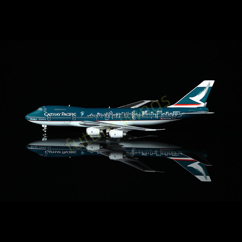 1:400 YY Wings Cathay Pacific B747-200 B-HIB Aircraft Model Free