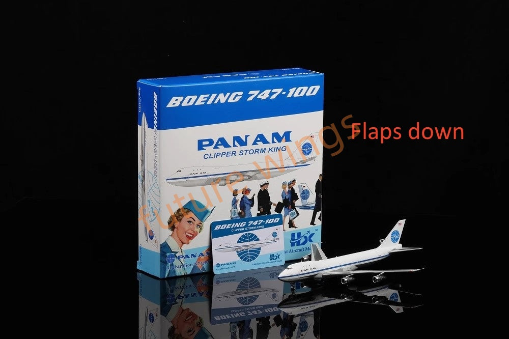 1:400 HX Models Pan AM B747-100 N747PA N735PA N732PA N733PA