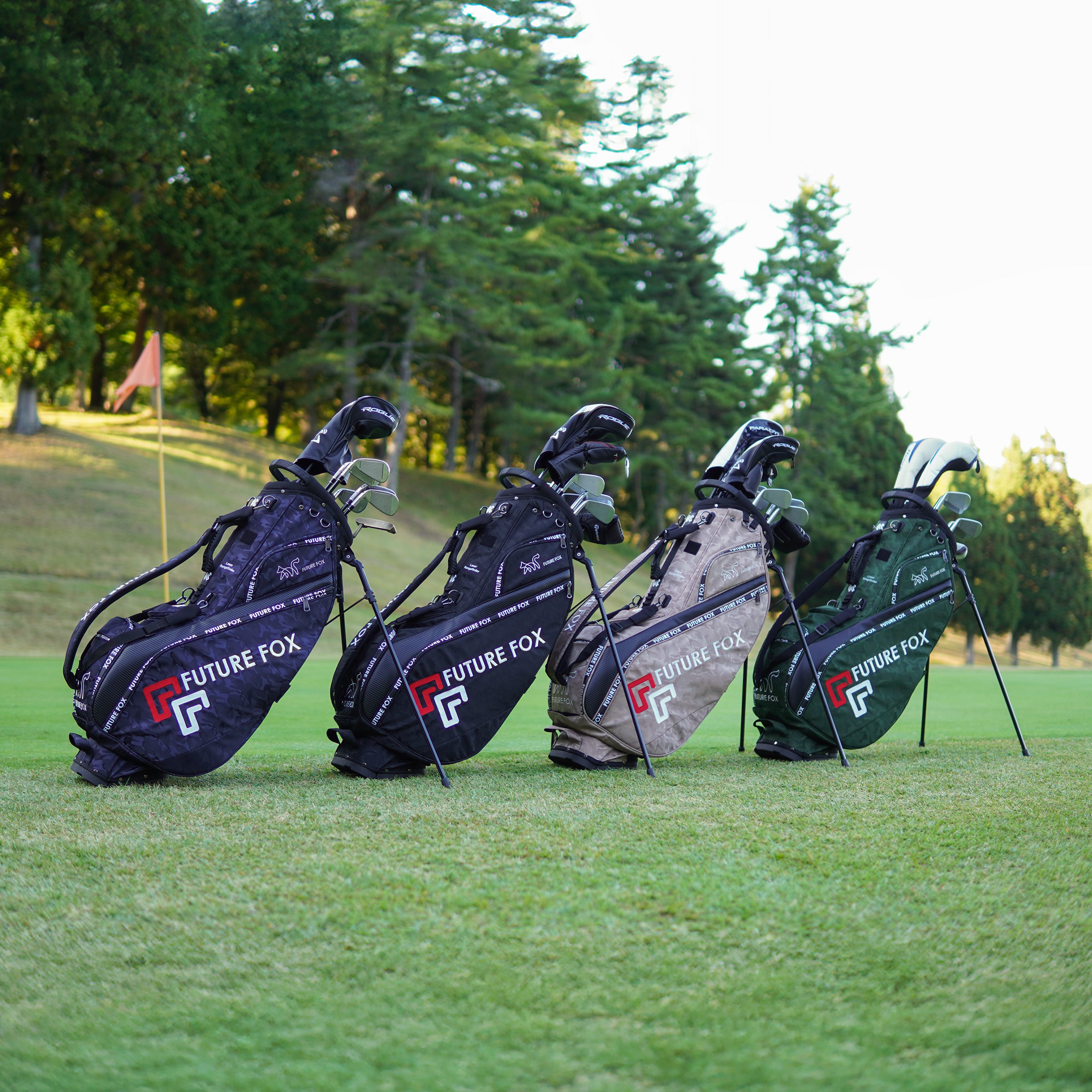 FUTURE FOX ゴルフバッグ カモフラージュ柄 4カラー展開 – FUTURE FOX PLAY