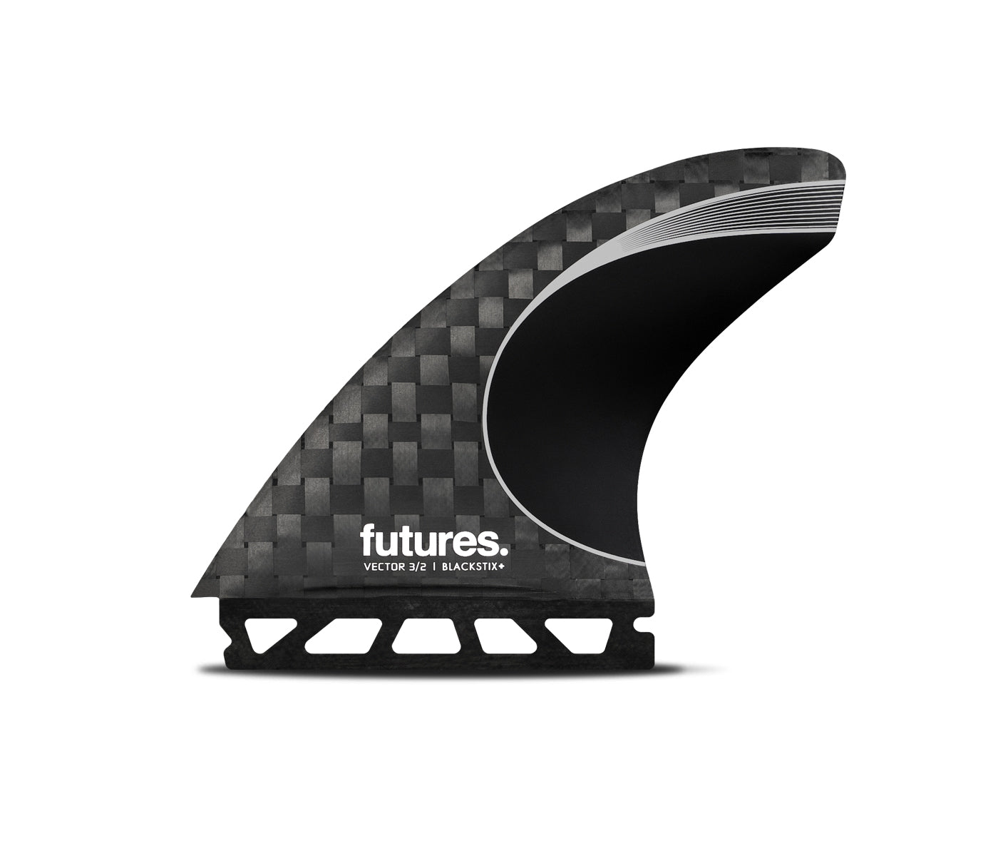 Blackstix Vector 3/2 | Thruster Fins | Futures US – Futures Fins US