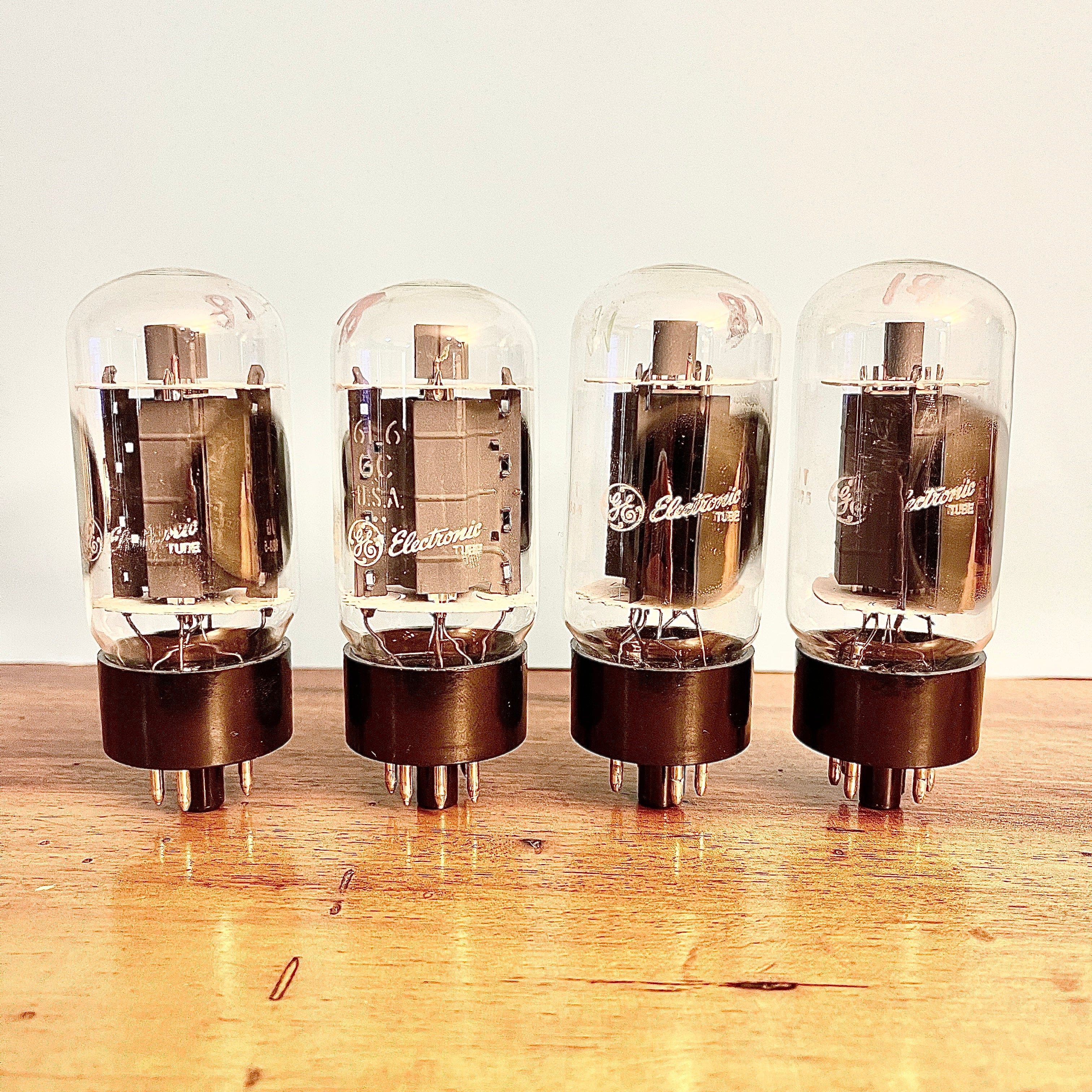 GE 6L6GC Matched Pair | NOS Vintage Vacuum Tubes | Fuzz Audio