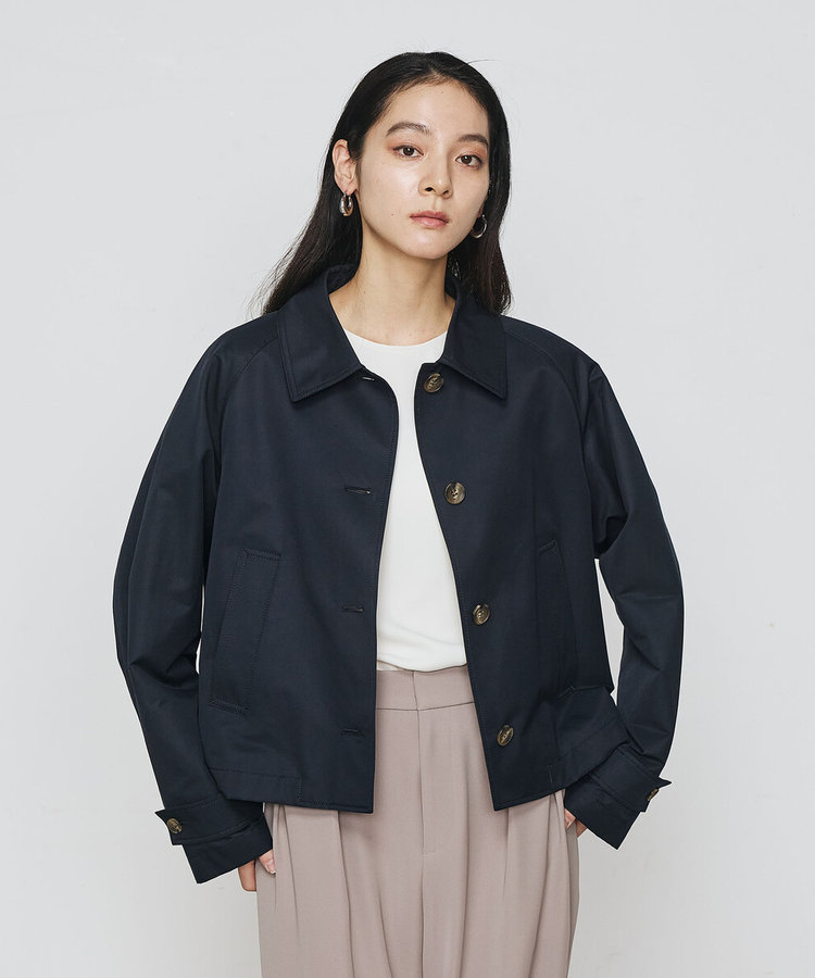 シャンブレー ショートブルゾン（15-63VK03-205）｜コムサ（COMME CA