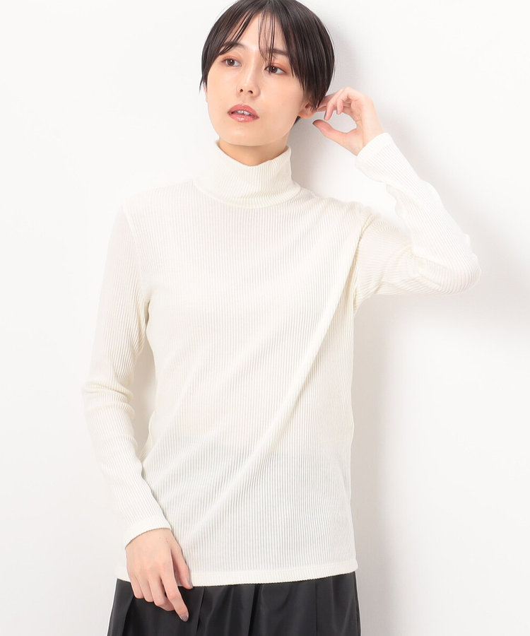 ラグウォームリブニット ハイネックプルオーバー（15-60EE08-203
