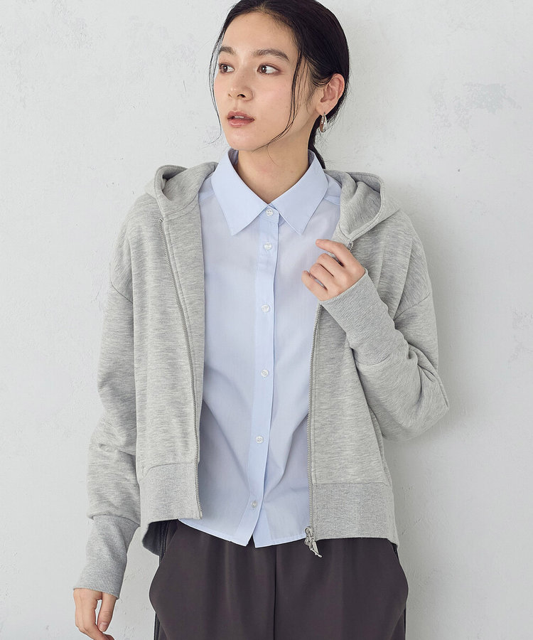 裏毛 ジップアップパーカー（12-56CO01-206）｜コムサイズム（COMME CA