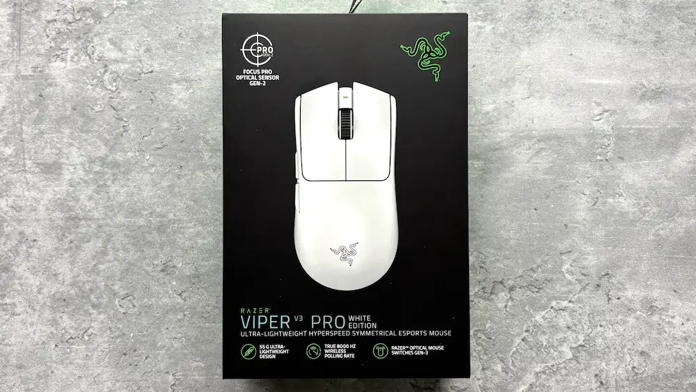Razer Viper V3 Proを徹底レビュー｜プロの愛用者も多い軽くて持ち