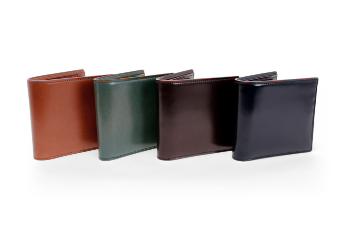 CORDOVAN LUCIDA(コードバンルチダ) 小銭入れ付き二つ折り財布｜コード