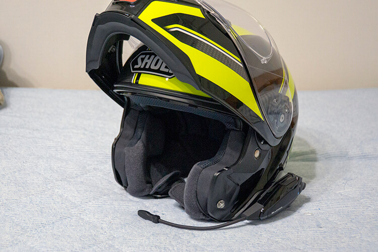 Tips】NEOTEC II に B+COM SB6X を SENA SRL っぽく装備する方法