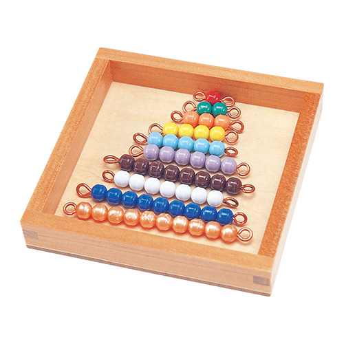 モンテッソーリ教具 算数教育|セガン板用ビーズ（A）|学研の保育用品