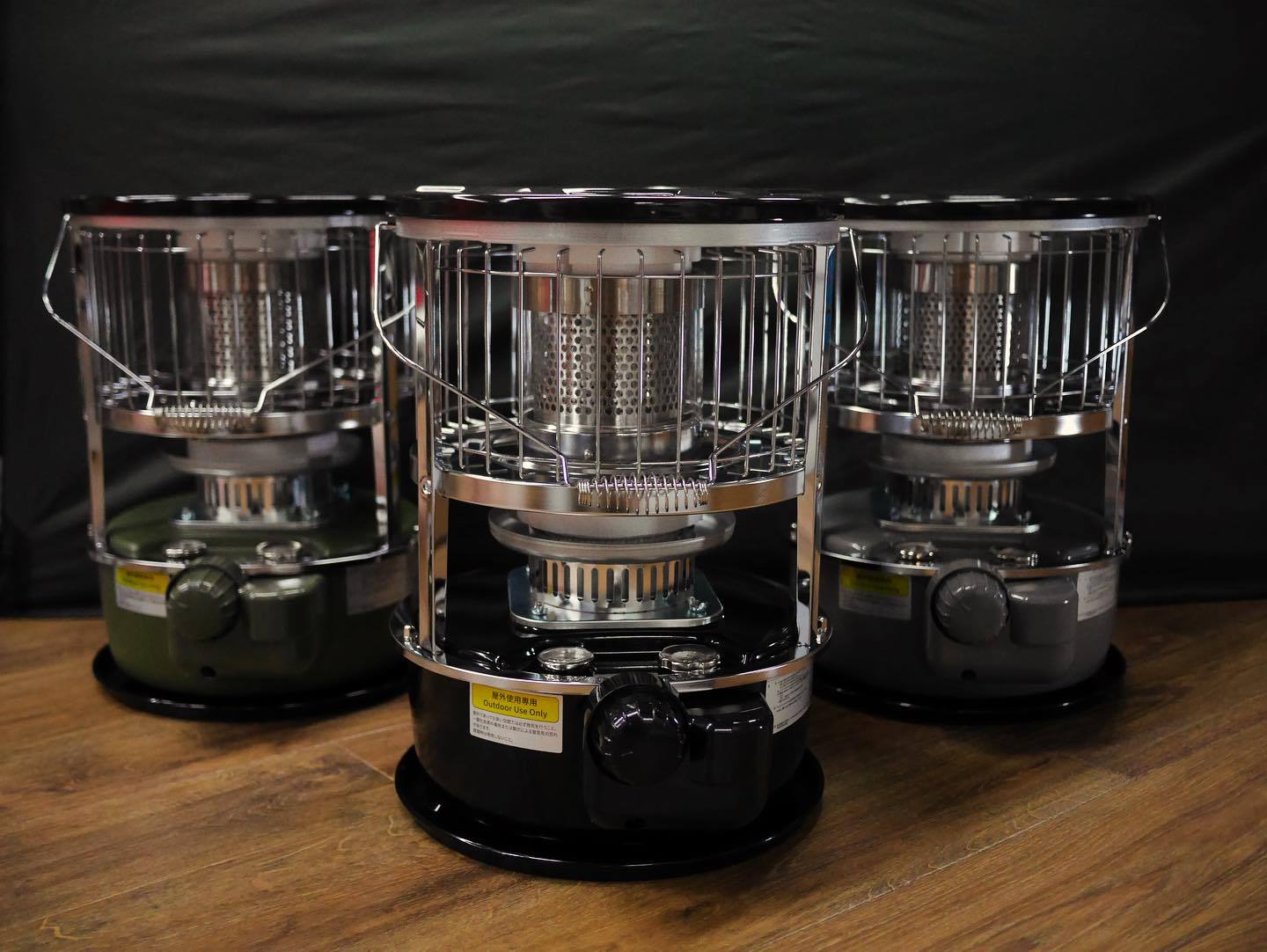 今年も、石油ストーブの季節が来ましたね！ PASECO の新作ストーブが