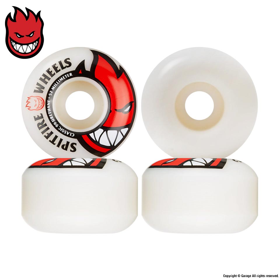 SPITFIRE WHEELS BIGHEAD 99DU 52mm スケートボード(スケボー)&サーフ