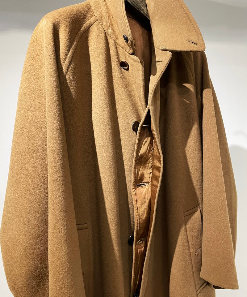 80's VINTAGE BURBERRY Balmacaan Coat cashmere 80年代 ヴィンテージ