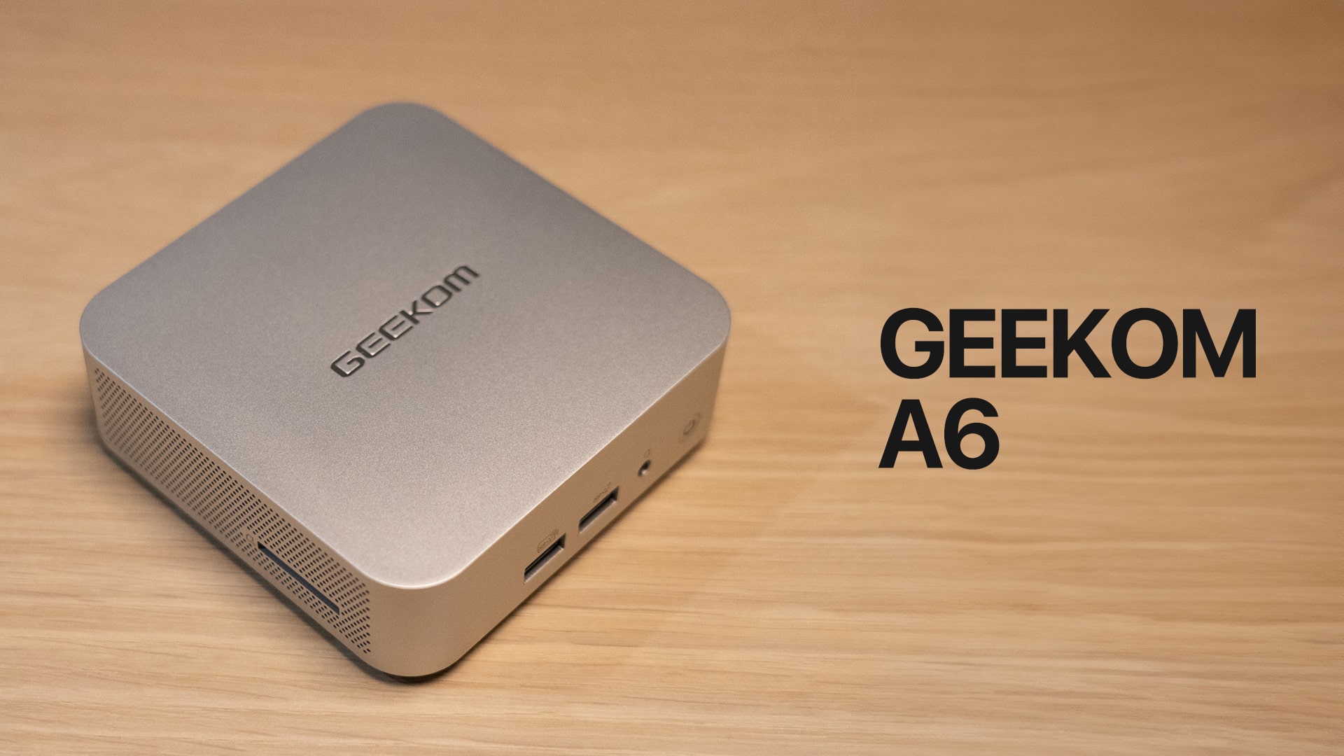 GEEKOM A6 の実機レビュー：7万円以下の高コスパミニPC - ギャズログ