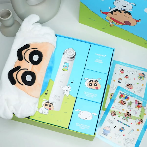 Qoo10] メディキューブ AGE-R ブースタープロ クレヨンしん