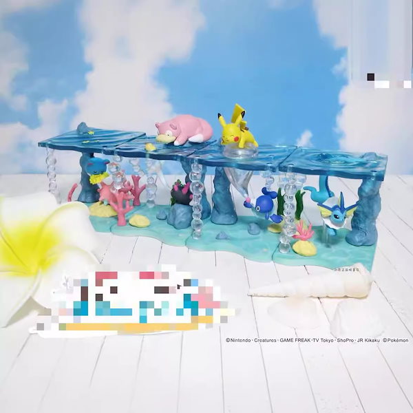 Qoo10] 6 ポケモン水族館アンダーウォーターワー
