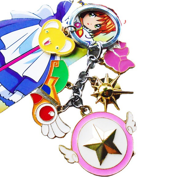 Qoo10] カードキャプターさくらキーホルダー6ペン