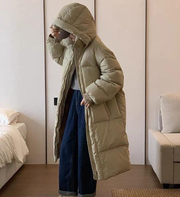 Qoo10] 90%ダウン ダウンコート レディース