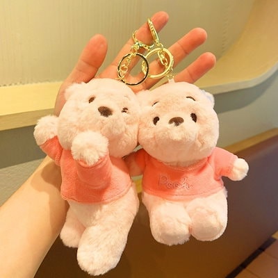 Qoo10] くまのプーさんキーホルダーぬいぐるみ人形