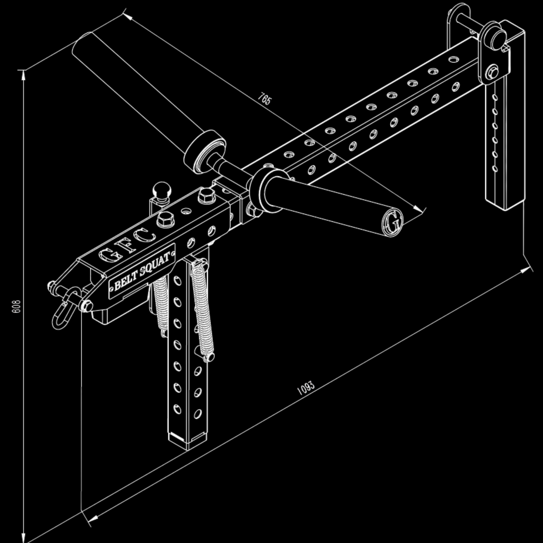 コンパクトベルトスクワット2.0 – GentlemanFitnessClub