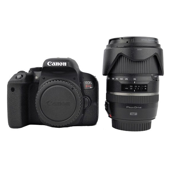 キヤノン 一眼レフカメラ EOS Kiss X9i ブラック タムロン高倍率ズーム