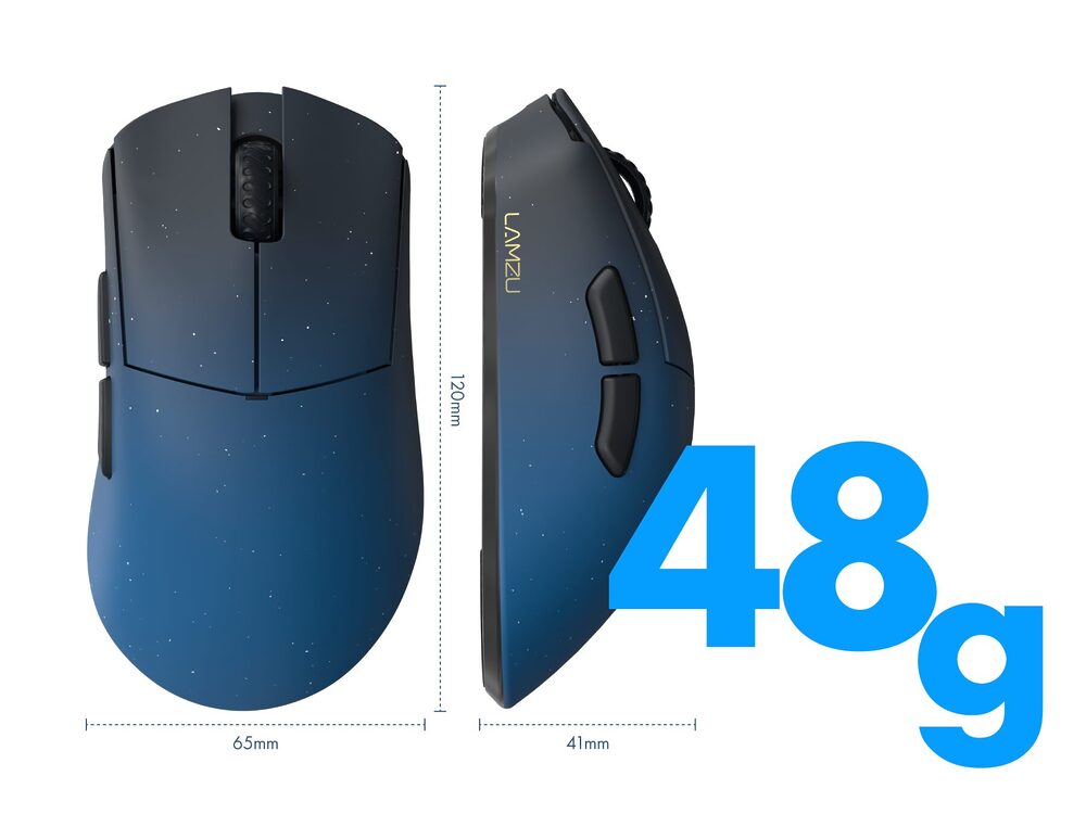 REJECT GEAR、LAMZUとコラボしたワイヤレスゲーミングマウス、PARO-8K