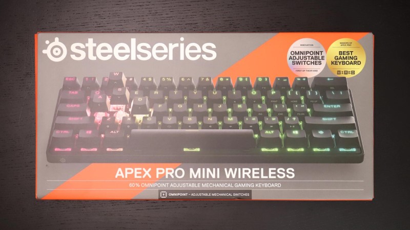 Steelseries Apex Pro Mini Wireless 』の開封&レビュー | 高機能・高