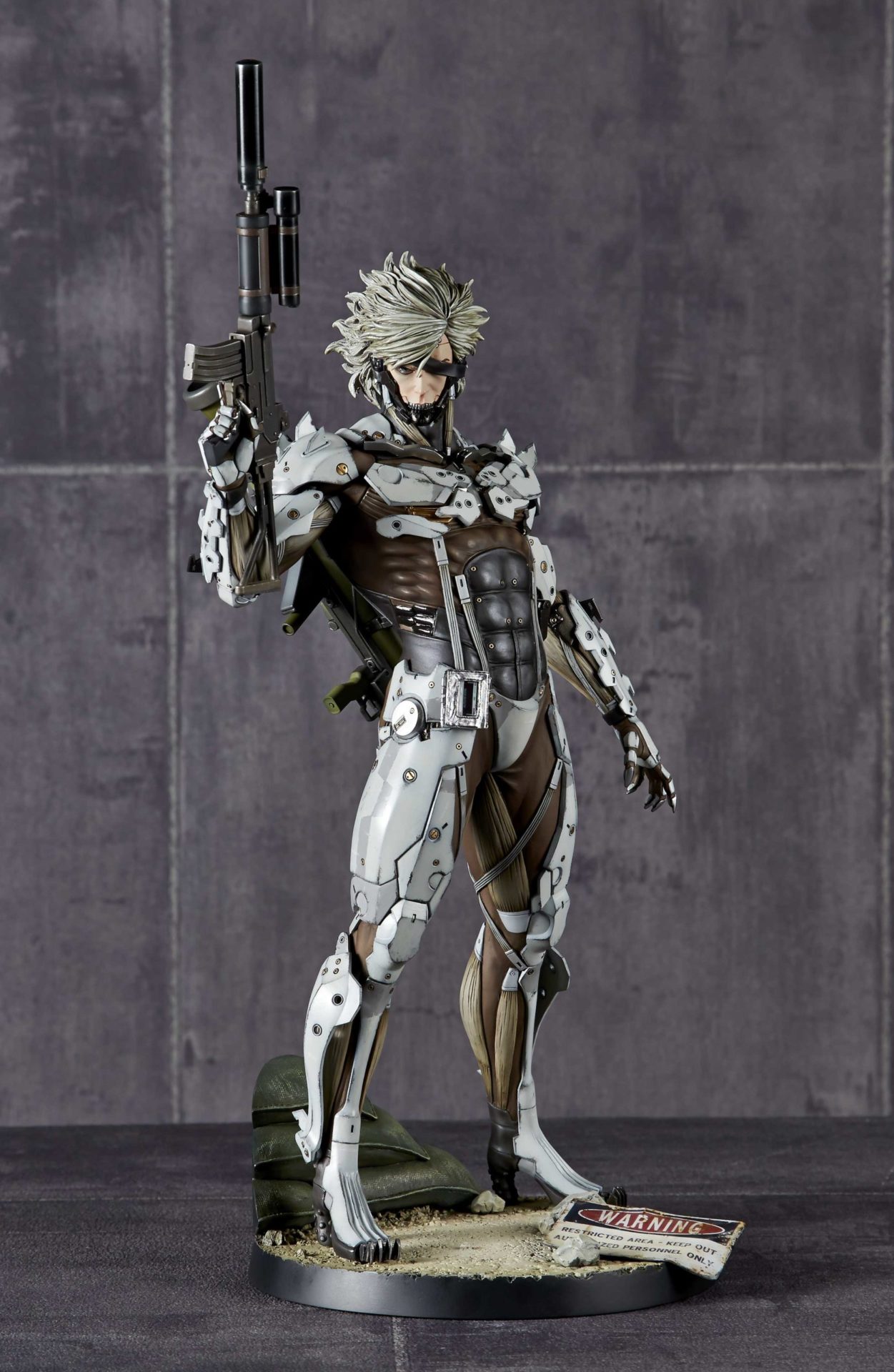 RAIDEN 1/6 Scale Statue, White Armor Ver. | Gecco