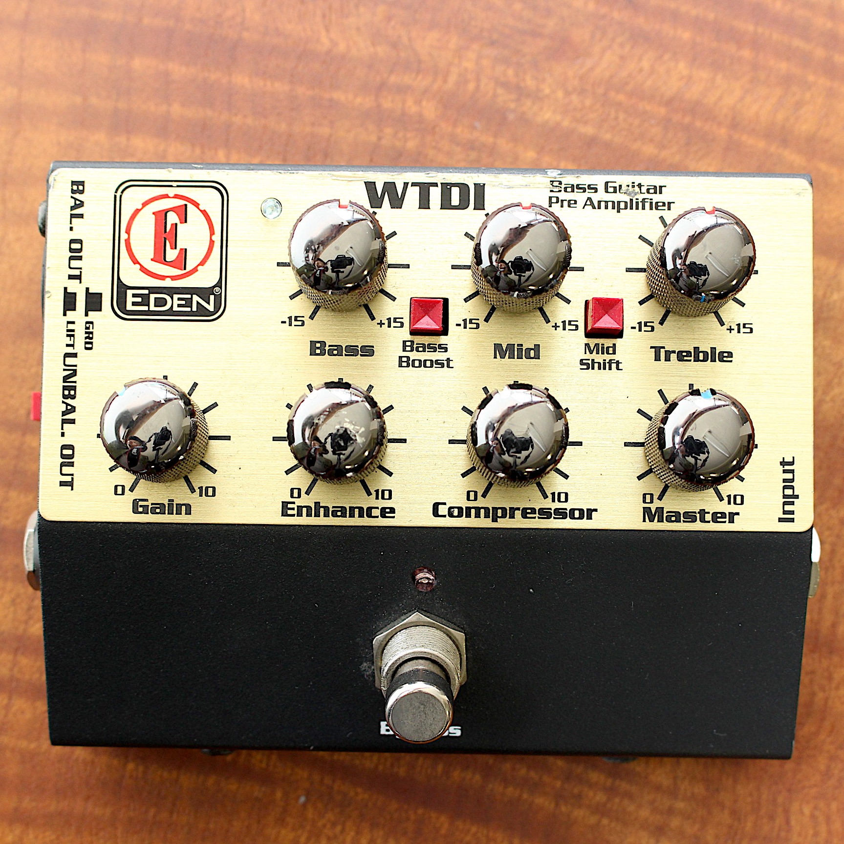 レビュー】EDEN WTDI 元祖ハイエンドアンプメーカーが手がけるペダル