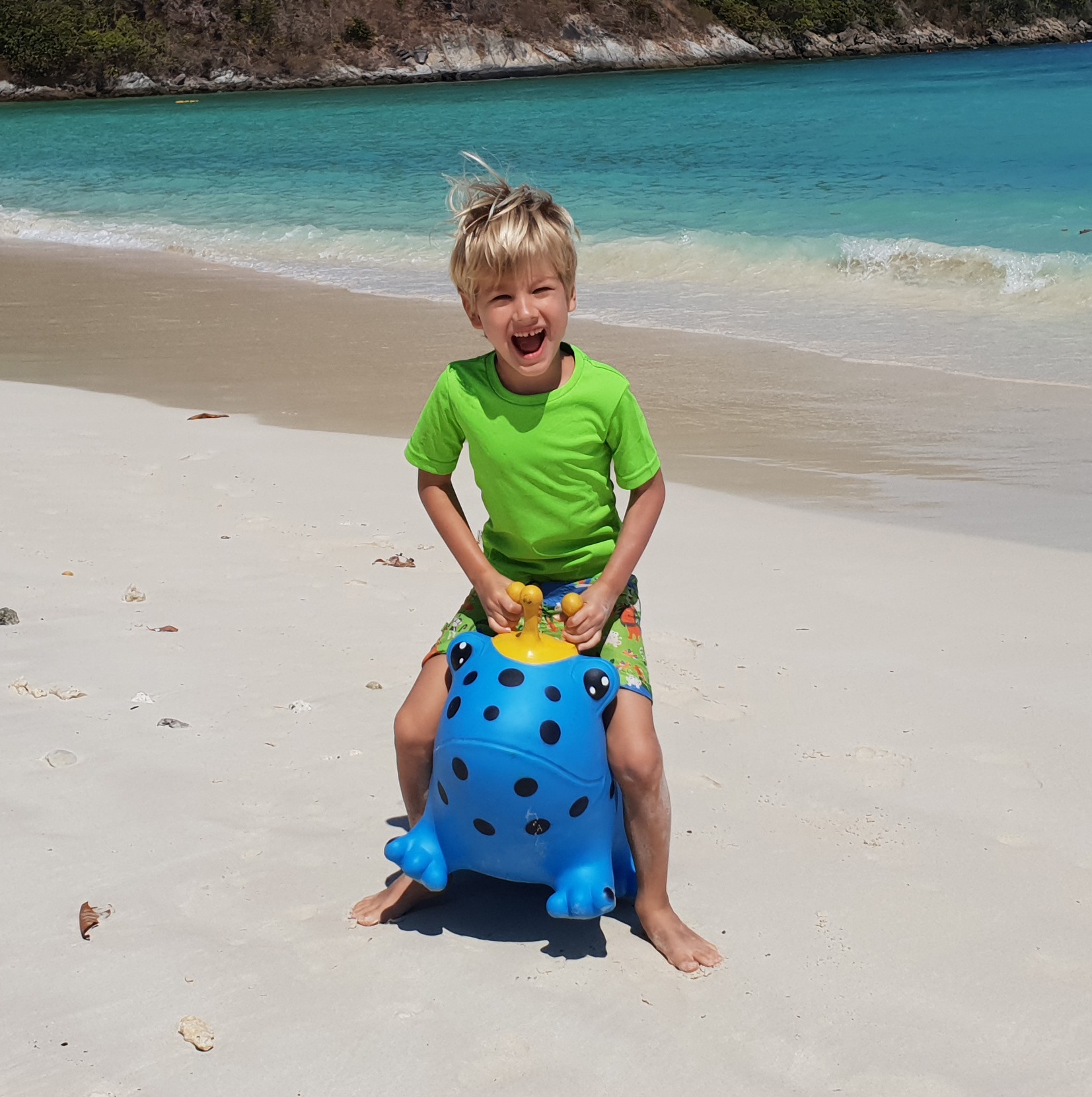 GT69344 My First JUMPY - blue Frog | Gerardo's Toys