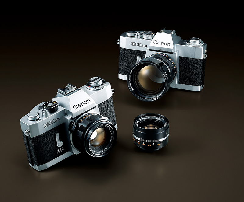 キヤノン歴代カメラ】キヤノン EX EE/EX AUTO 前玉交換式のユニークな