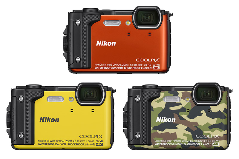 水深30mまでOK！ 4K動画も撮影できる防水コンパクトデジカメ「ニコン