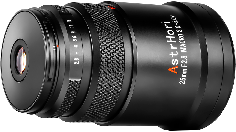 最大5倍の超拡大撮影が可能なマクロ専用レンズ「AstrHori 25mm F2.8