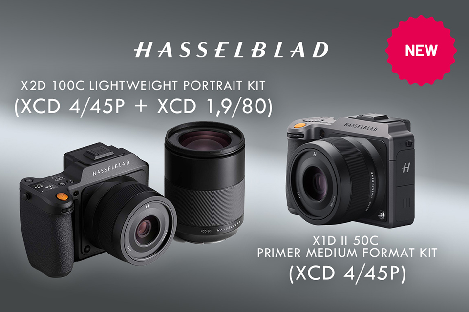 ハッセルブラッドの中判ミラーレス「X2D 100C」「X1D II 50C」レンズ