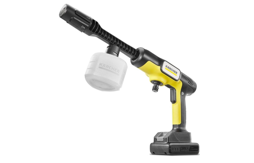 電源・水源不要！ どこでも使えるケルヒャーのコードレス高圧洗浄機