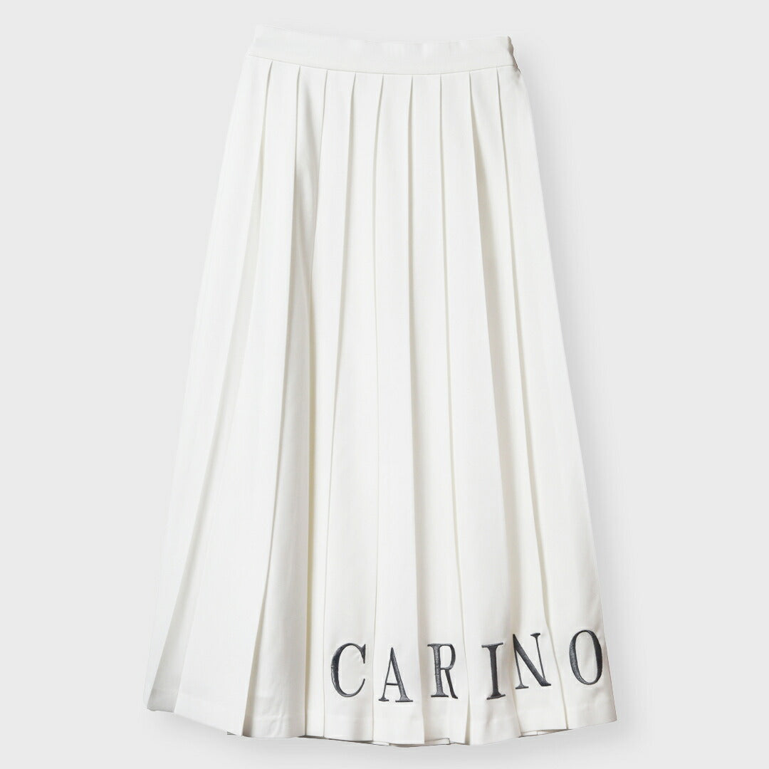 手洗い可】裾刺繍 プリーツスカート – 銀座マギー公式通販サイト