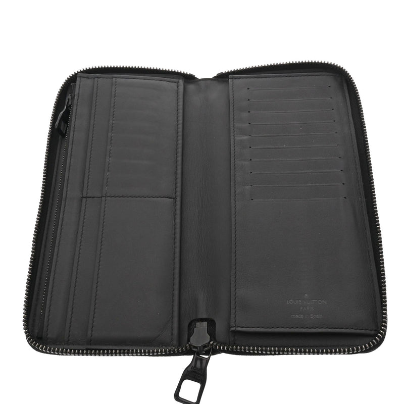 ルイヴィトンジッピーウォレット ヴェルティカル 43006 黒 メンズ