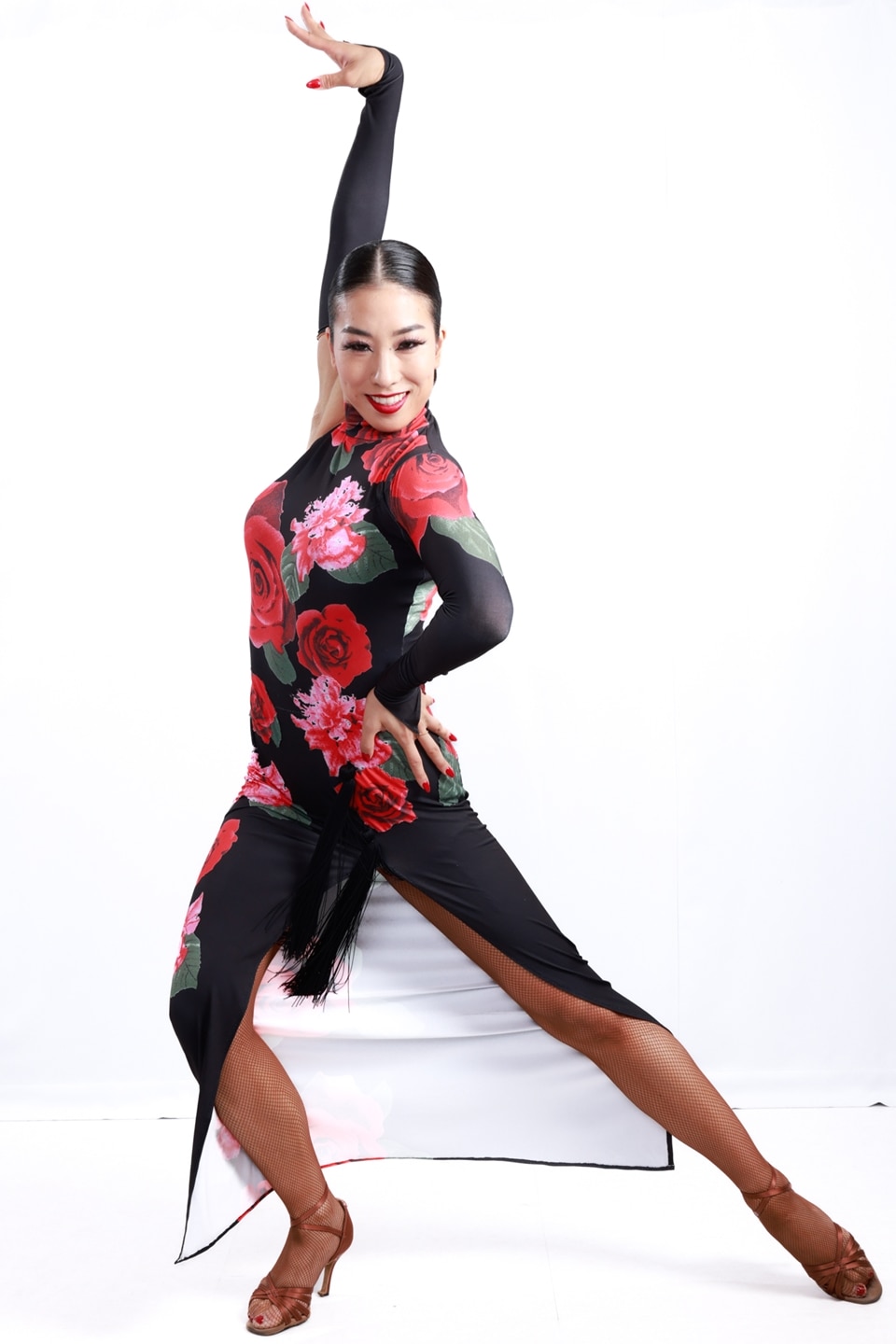 3L-00165 タカダンス ラテンドレス ｜社交ダンス ラテンワンピース