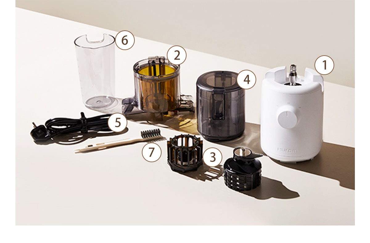 選べる特典付き】ヒューロム H310A スロージューサー｜コンパクト低速