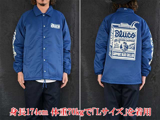 全2色【BLUCO/ブルコ】2025AW「Boa Coach Jacket”JACK-O' ART WORKS