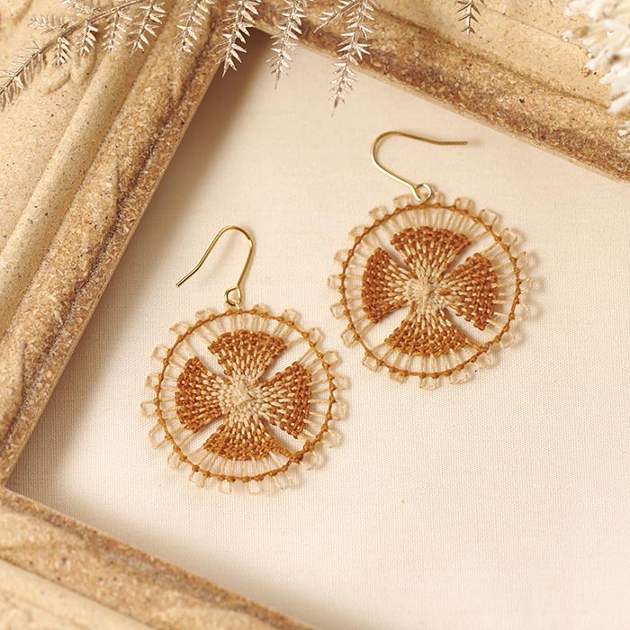 キット/やさしいニャンドゥティのアクセサリーキット パンジーの